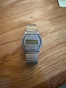 Vintage Casio Alarm Chronograph Aluminum Watch