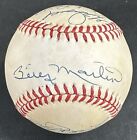 1956 Yankees Team Signed Baseball Yogi Berra Phil Rizzuto Billy Martin Auto JSA