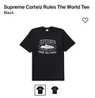 Supreme Corteiz Tshirt Black Size Medium/M New Sealed Fast Free Shipping