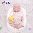 Eyes Closed Baby Boy 19''Lifelike Silicone Reborn Baby Doll Can take a pacifier