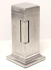 Mid Century DUNHILL ROLLALITE Ribbed Pattern Table Lighter Working