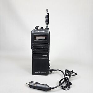 Realistic 40 Ch. CB Transceiver Radio Handheld Talkie TRC-221 Tested