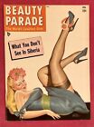 Beauty Parade Magazine Bettie Page February 1950