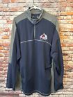 Antigua Colorado Avalanche Blue 1/4 Zip Pullover Shirt Jacket Hockey Men’s Xxl