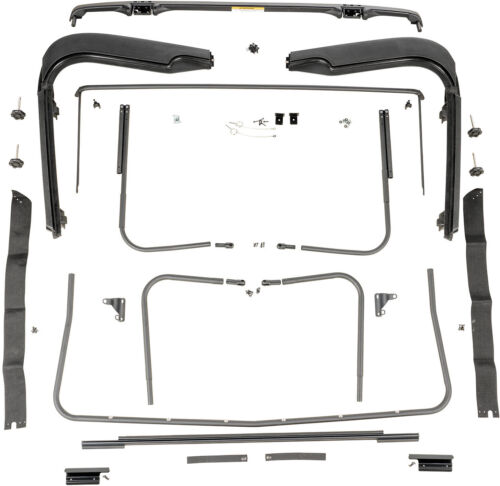Rugged Ridge 13510.03 Factory Soft Top Hardware; 97-06 Jeep Wrangler TJ (For: More than one vehicle)