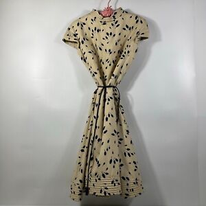 1950's Vintage Printed Handmade Dress