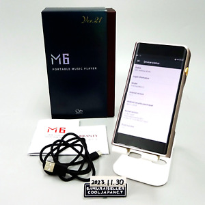 Shanling M6 High Resolution Portable Audio Player 64GB Titanium Japan Used