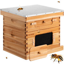 VEVOR Beehive Box Kit Bee Honey Hive 20 Frames 10 Deep 10 Medium Beekeeping