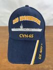 USS Enterprise CVN-65 US Navy Strapback Cap Hat