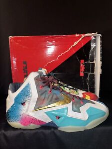 Nike Lebron 11 “What The” Size 11.5 (650884-400)