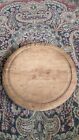 New ListingAntique Early Primitive Carved Wood Round Bread Cutting Board 11