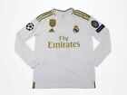 Real Madrid 19-20 Home Long Sleeve UCL Jersey