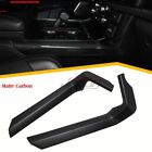 Carbon Center Console Gear Shift Side Panel For Ford F-150 Raptor R Shelby 2021+ (For: Ford F-150 Raptor)