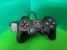 TESTED - OEM Sony PlayStation 2 Wired DualShock Controller Black SCPH-10010
