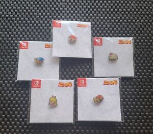 Nintendo Super Mario RPG Pin Badge Set UK Preorder Bonus Rare Promo  SWITCH NES