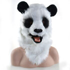 Panda Mascot Costume Can Move Mouth Head Suit Halloween Outfit Cosplay Adult