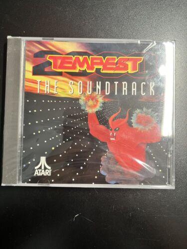 Tempest 2000 The Soundtrack Atari Jaguar CD Factory Sealed