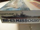 TAMIYA U.S. BATTLESHIP BB-63 MISSOUR 1/350 SCALE KIT  NEVER BEEN OUT OF BOX