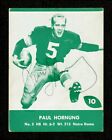 1961 LAKE-TO-LAKE GREEN BAY PACKERS NFL CHAMPIONS PAUL HORNUNG VINTAGE AUTOGRAPH