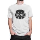 New Shirt Mapex Drums Drumheads Logoo Men's White T-Shirt