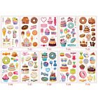 10 X Kids Candy Cake Temporary Waterproof Tattoos Stickers Removable US