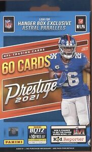 2021 Panini PRESTIGE Series Football Hanger Box POSS EXCLUSIVE Astral Parallels
