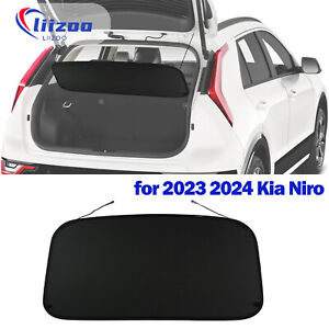 For 2023 2024 Kia Niro Cargo Cover Rear Trunk Privacy Cover Shielding Shade (For: 2023 Kia Niro)