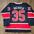 Rare CUSTOM Vintage Starter NHL New York Ranger Mike Richter THROWBACK Jersey XL