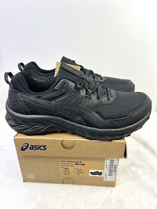 Asics Gel Venture 9 Running Shoes #1011B486-001 Triple Black Mens Size 10 New