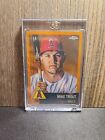 Mike Trout 2022 Topps Chrome Platinum #50 Orange Wave Refractor /25