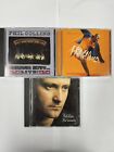 Phil Collins Serious Hits Live, Dance Into The Light, But Seriously CD's 3 lot