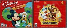 Disney Mickey Mouse Toddler & Jumpstart Toddlers Pc New Win10 8 7 XP Jump Ahead