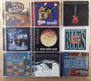 Blues CD Lot of 9 Texas New Orleans Austin City Peter Green Jimmie Rodgers