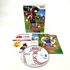 Mario Super Sluggers (Wii, 2008) - CIB w/ Manual Complete