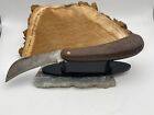 Vintage RARE J.A. Henckels Hawkbill/Pruning knife walnut handle--1081.24