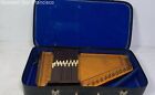 Silvertone By Oscar Schmidt Autoharp Musical Instrument With Carrying Case