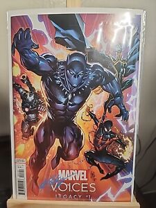 MARVEL VOICES LEGACY 1 SIGNED BY KEN LASHLEY 2021 OAX EXPO ORLANDO