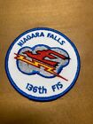 Vintage Military Patch 136th Fighter Interceptor Squadron Niagara Falls 1971