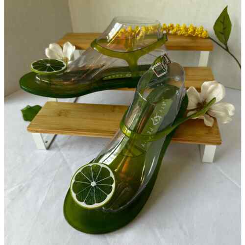 Katy Perry Lime Sandals women’s size 8 or 7.5…. Green