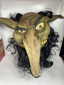 2007 Rubber Halloween Mask Troll Monster Ogre Goblin