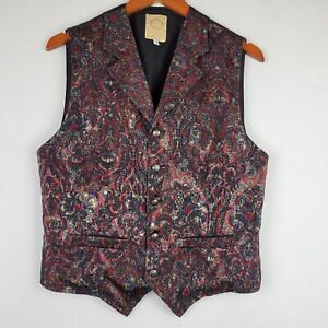 Frontier Classics Vest Mens Small Western Old West Cowboy Reenactment Theater
