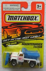 Matchbox Maintenance Truck #45 New Color 1:64 Scale Diecast 1994