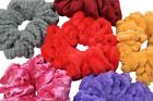 Handmade Scrunchies Hair Scrunchie Pack Lot 6 Multicolor