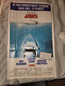 Vintage Movie Poster Lot , Jaws, Grease, Rocky, Airplane , Smokey And The Bandit