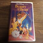 New ListingDisney Beauty & the Beast VHS Video Tape Black Diamond Classics Inserts