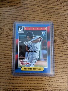 MOOKIE BETTS ROOKIE CARD 2014 Donruss THE ROOKIES Baseball RED SOX RC DODGERS!