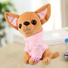 Chihuahua Dog Plush Toy Soft Stuffed Puppy Toys Comfortable Decoration For Kids