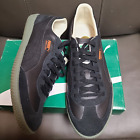 Men 11 Puma Super Liga Og Retro Black Firecracker Orange Green Sneakers Leather
