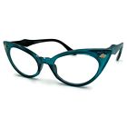 Clear Lens Cat Eye Vintage Style Ombre Glasses Eyeglasses 50s Retro Women 60s