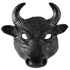 Black Bull Head Foam Mask Halloween Costume Party Accessory